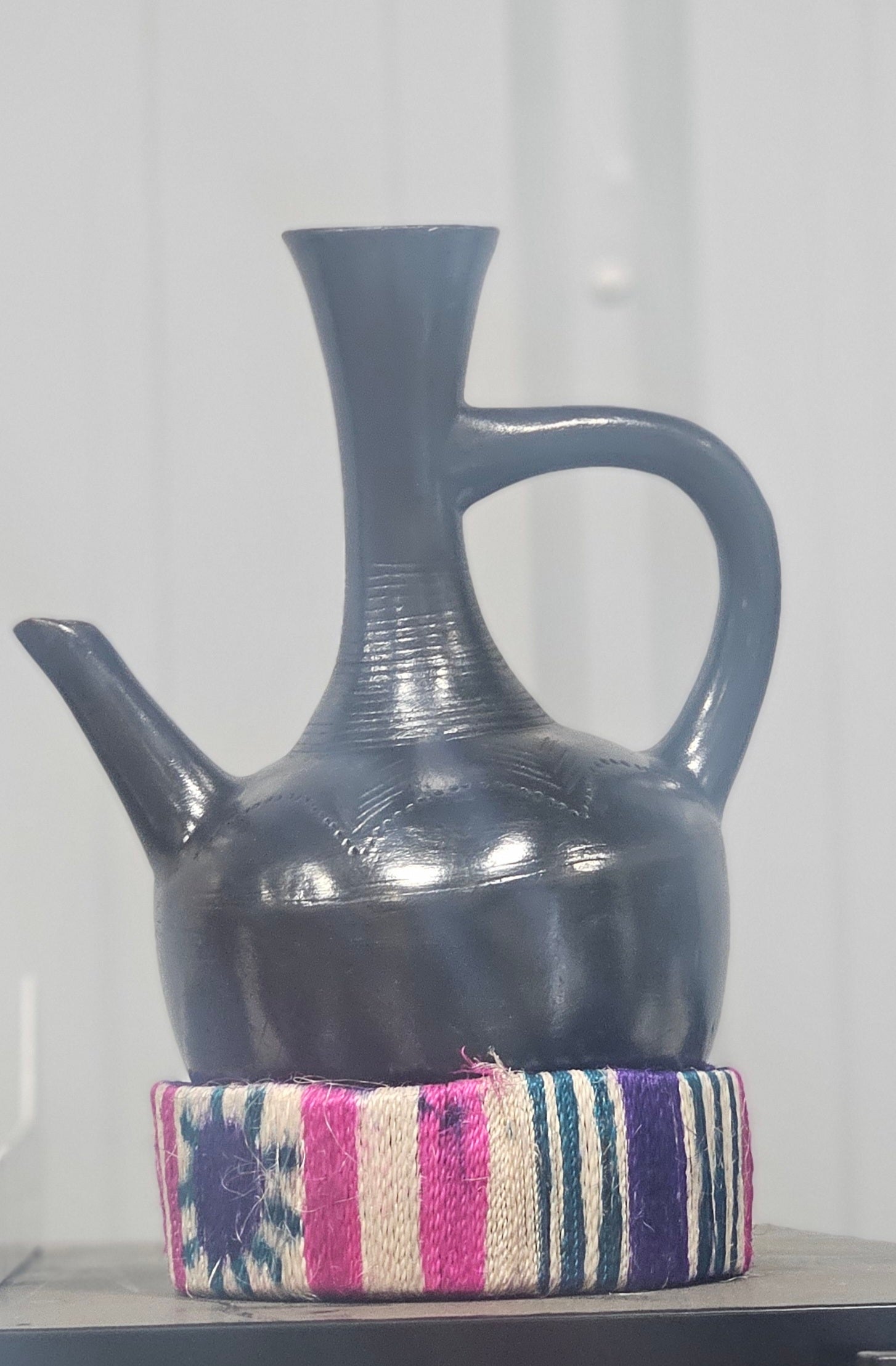 Traditional Ethiopian coffee pot, Full set _ ጀበና - Gebena