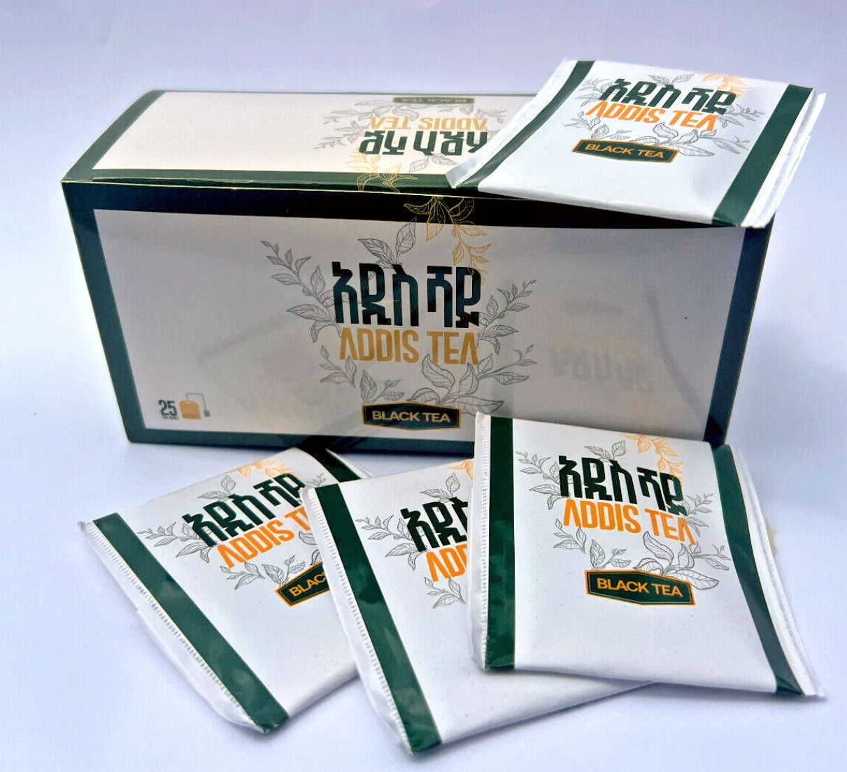 ADDIS TEA አዲስ ሻይ Tea $3 per piece, 60 pieces pr boxes