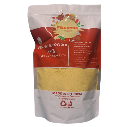 Fenugreek powder – አብሽ - Abesh - (1 KG 20-ct)