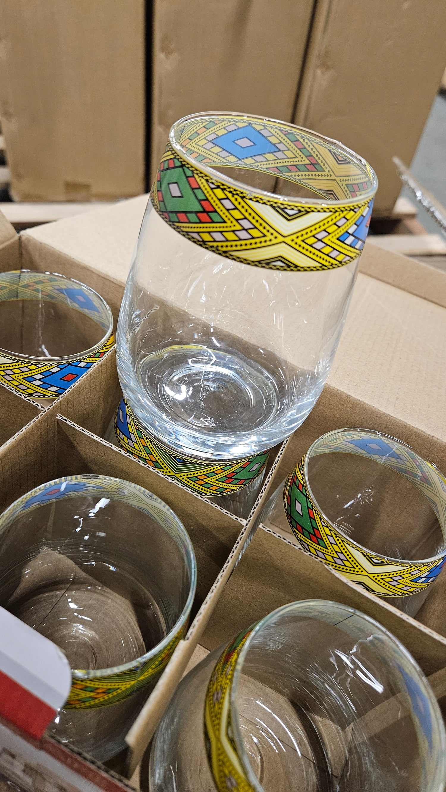 ብርጭቆ - Drinking Glasses – Traditional Ethiopian/Eritrean