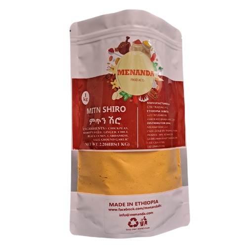 Spiced Chickpeas Powder – ምጥን ሽሮ - Mitin Shiro (1 KG,20-ct)