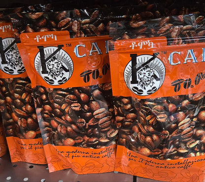 ቶሞካ የኢትዮጵያ ቡና - Tomoca Ethiopian Ground Coffee (500gm-  17pc)