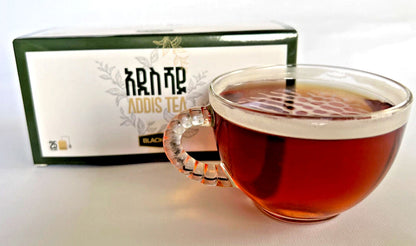 ADDIS TEA አዲስ ሻይ Tea $3 per piece, 60 pieces pr boxes